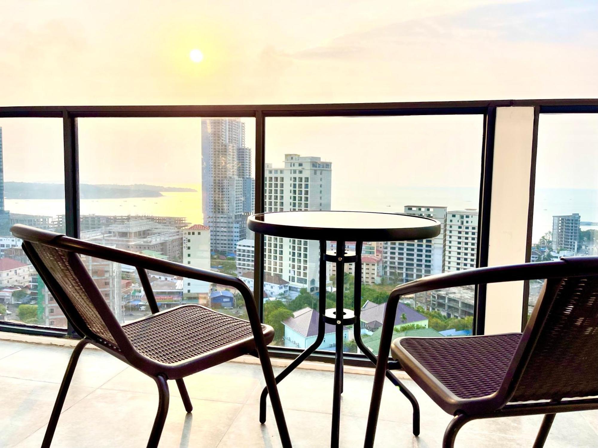 Air Condominium & Residence - Sihanoukville - 5Mn To Boat Pier Exteriör bild