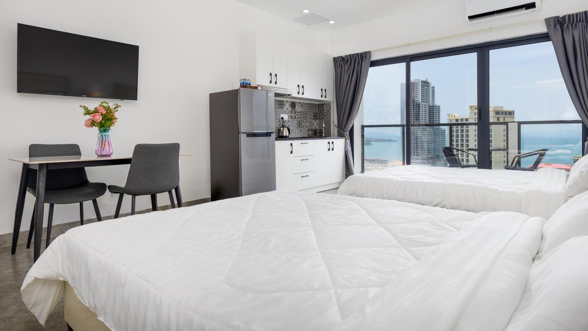 Air Condominium & Residence - Sihanoukville - 5Mn To Boat Pier Rum bild