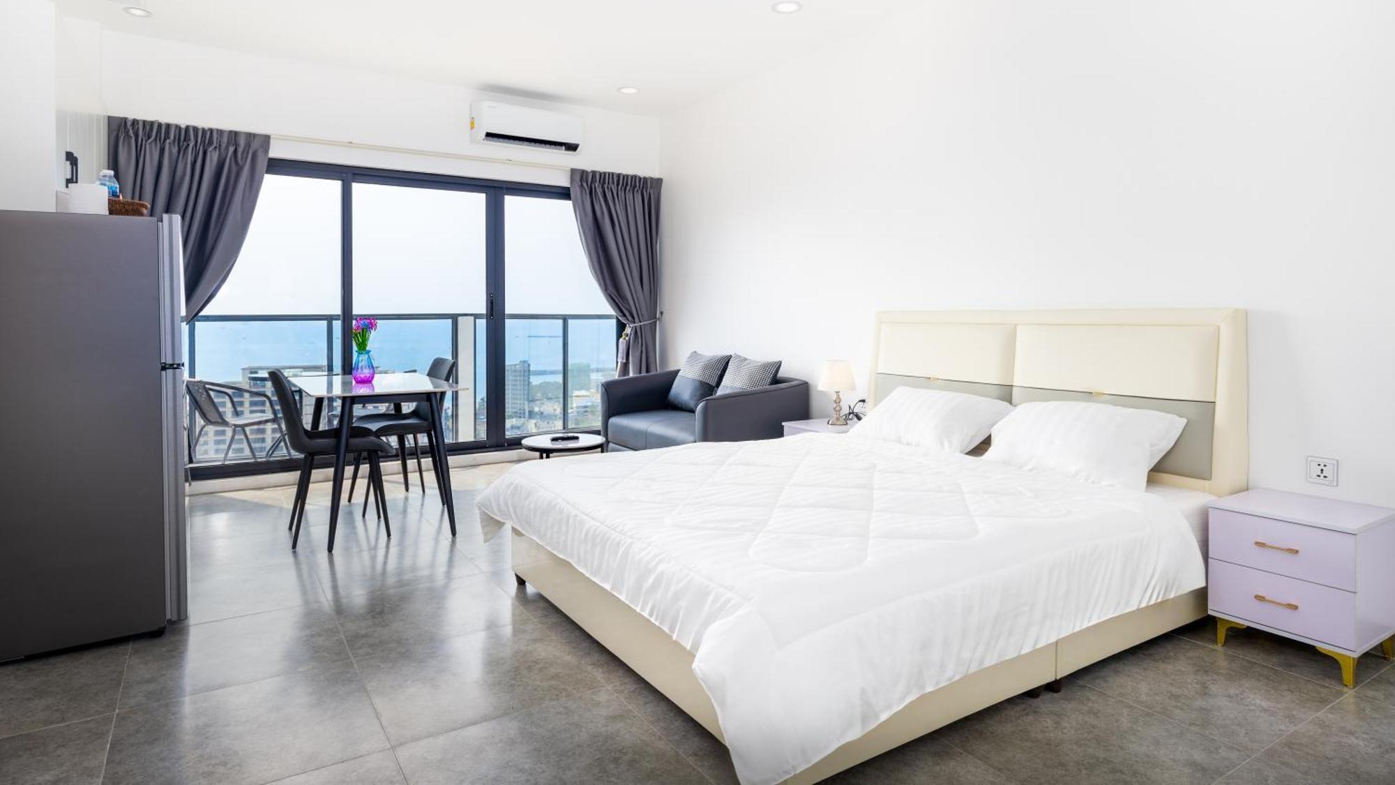 Air Condominium & Residence - Sihanoukville - 5Mn To Boat Pier Exteriör bild